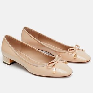 ZARA Heeled Ballerina